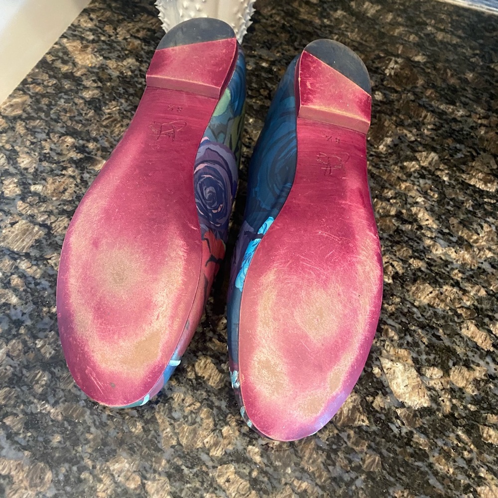 John Fluevog Vibrant Travel Vogs (Fits Like 7-7.5) - Picture 4 of 8